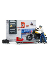 Werkplaats voor motoren / motorwerkplaats