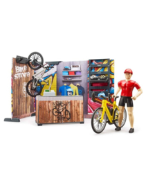 Fietsenwinkel met werkplaats