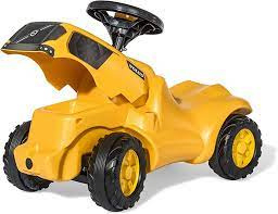 Volvo looptractor met aanhanger