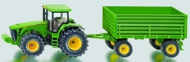 John Deere 8430 met aanhanger