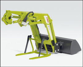 Claas Arion 430 met voorlader