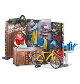 Fietsenwinkel met werkplaats
