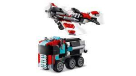 Truck met helikopter