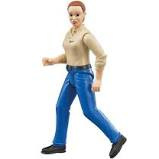Vrouw  blond haar schoenen