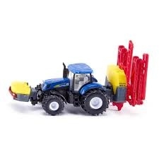 New Holland met sproei-installatie