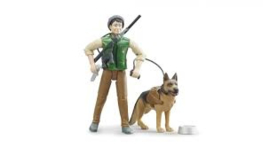 Boswachter met hond