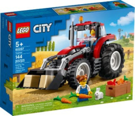 Tractor met voorlader