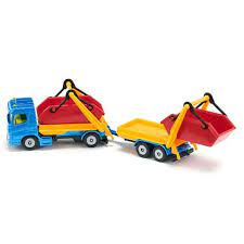 Vrachtwagen met containers