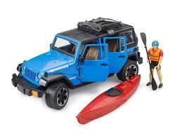 Jeep Wrangler Rubicon met Kajak