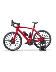 Racefiets met pop (wielrenner)