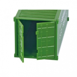 Vrachtwagen met zeecontainers