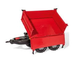 Mega trailer rood