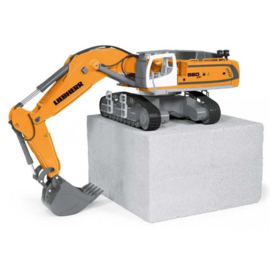 Liebherr graafmachine met rupsbanden