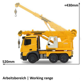 MB Arocs Liebherr kraan / takelwagen
