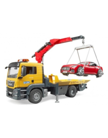 MAN TGS afsleepwagen met roadster