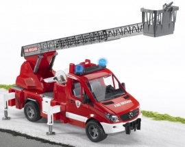 Mercedes Benz Sprinter brandweer ladderwagen.