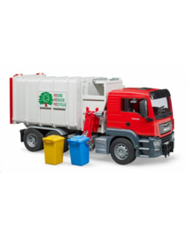 MAN TGS vuilnisauto / klikauto zijlader