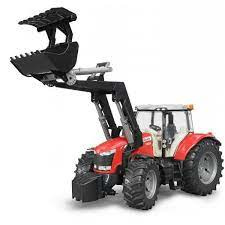 Massey Ferguson met voorlader