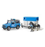 Landrover / jeep met paardentrailer