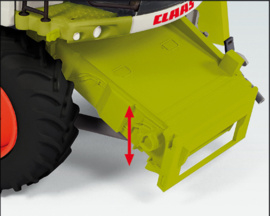 Claas Tucano 570 met V930 maaidorser / combine