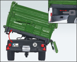 Brantner E6035 1 assige 3 zijdige kieper