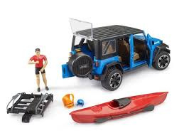Jeep Wrangler Rubicon met Kajak