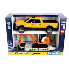 RAM Rental service met aanhanger en mini graafmachine