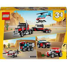 Truck met helikopter