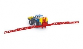 New Holland met sproei-installatie