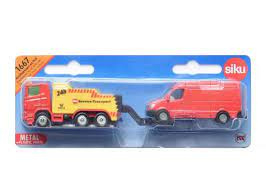 Afsleepwagen met bus