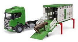Scania super 560R veetransport met dier / veeauto