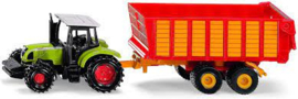 Claas met silagewagen