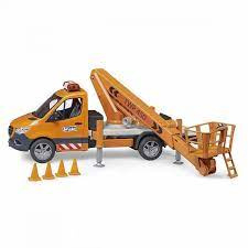 MB Sprinter  TWP 450 platte wagen met hoogwerker