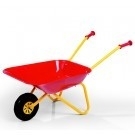 kruiwagen met metalen bak