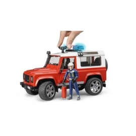 Brandweer jeep met poppetje