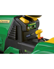John Deere met voorlader (ground loader)