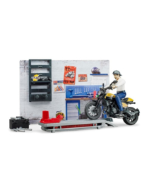 Werkplaats voor motoren / motorwerkplaats