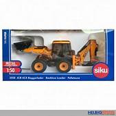 JCB 4CX tractor met voor en achterlader
