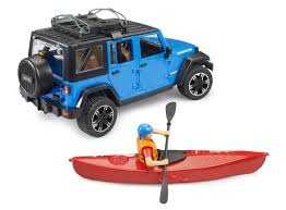 Jeep Wrangler Rubicon met Kajak
