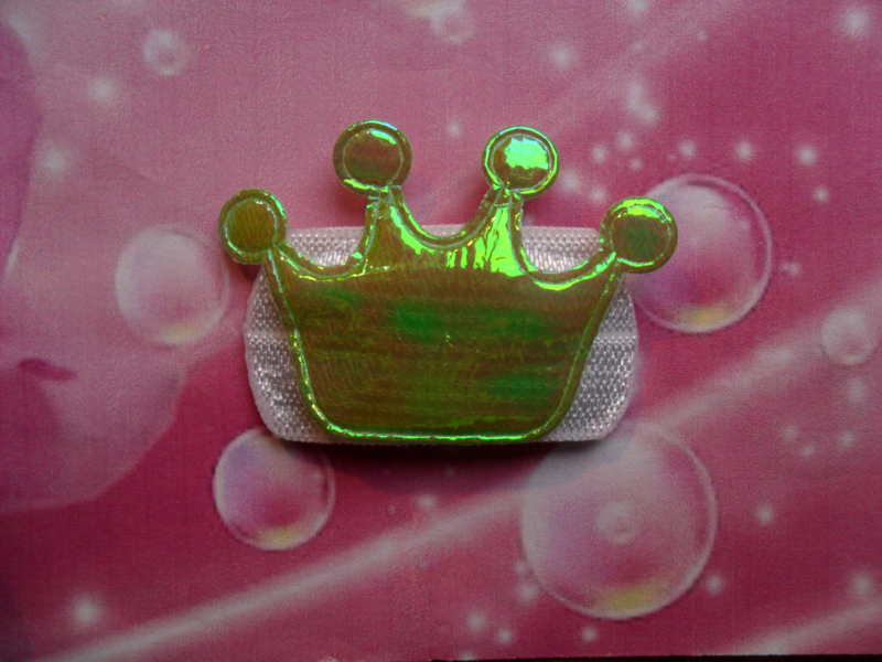 Vreemdeling Saga majoor Baby haar knipje groen kroontje. | Babyhaarknipje voor baby's met zeer  weinig haar. | Baby haarbandjes