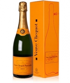 VEUVE CLICQUOT  champagne brut - 75 cl....aan huis geleverd !