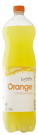 EVERYDAY  sinaasappellimonade (pet) - 1,5 L