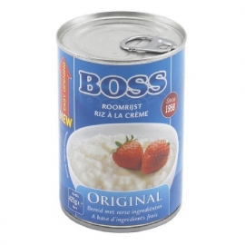 BOSS  roomrijst rice pudding natuur - 425 gr.
