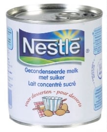 NESTLE  gecondenseerde melk suike,r 305 ml.