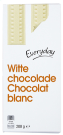 EVERYDAY  wite chocolade -  200 gr.
