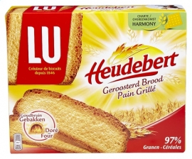LU HEUDEBERT  geroosterd brood - 500 gr.