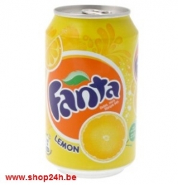 FANTA  Lemon limonade (blik) - 33 cl.