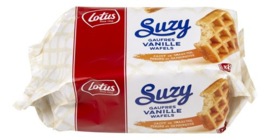 LOTUS SUZY vanillewafels 8st  -  224 gr.
