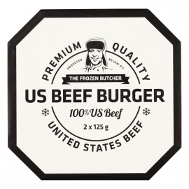 The Frozen Butcher  US beefburger - 2 x 125 gr.