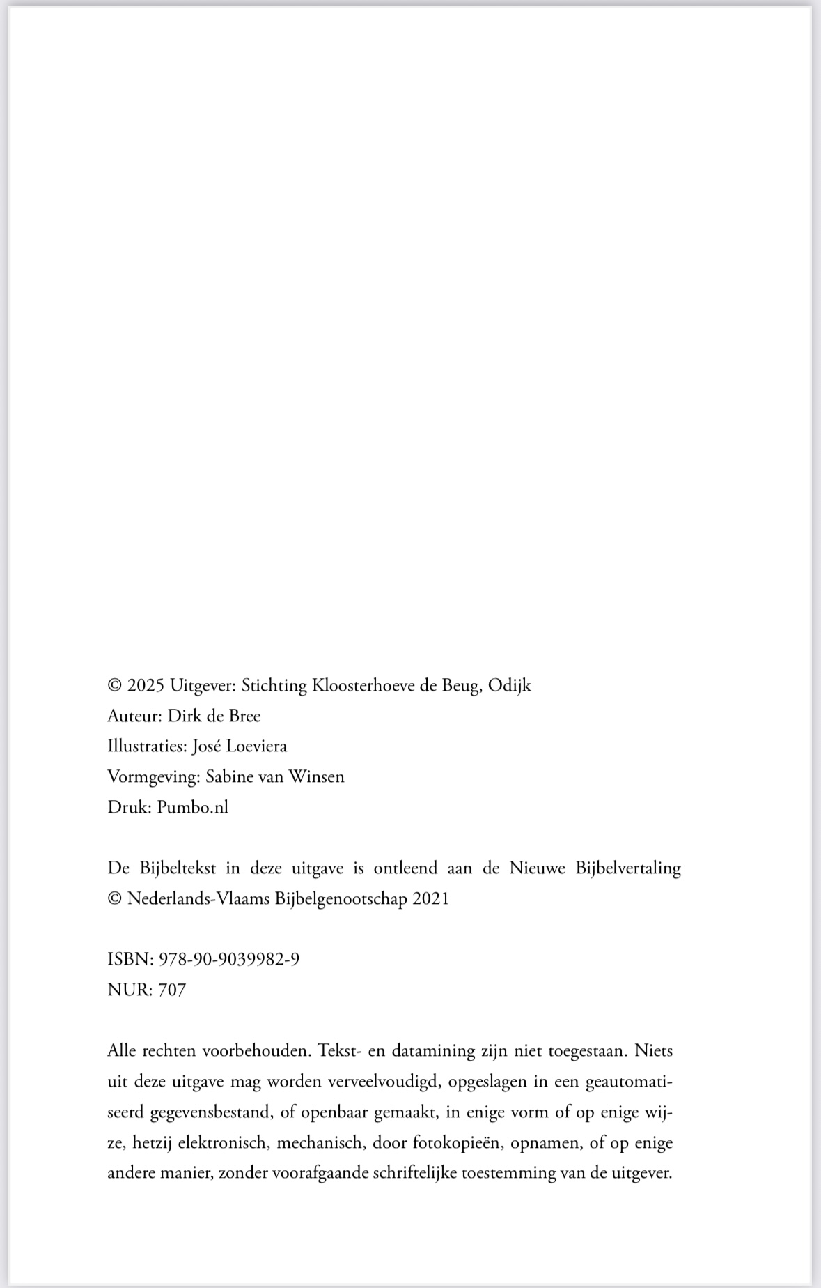 De Kwestie Job, door Dirk de Bree